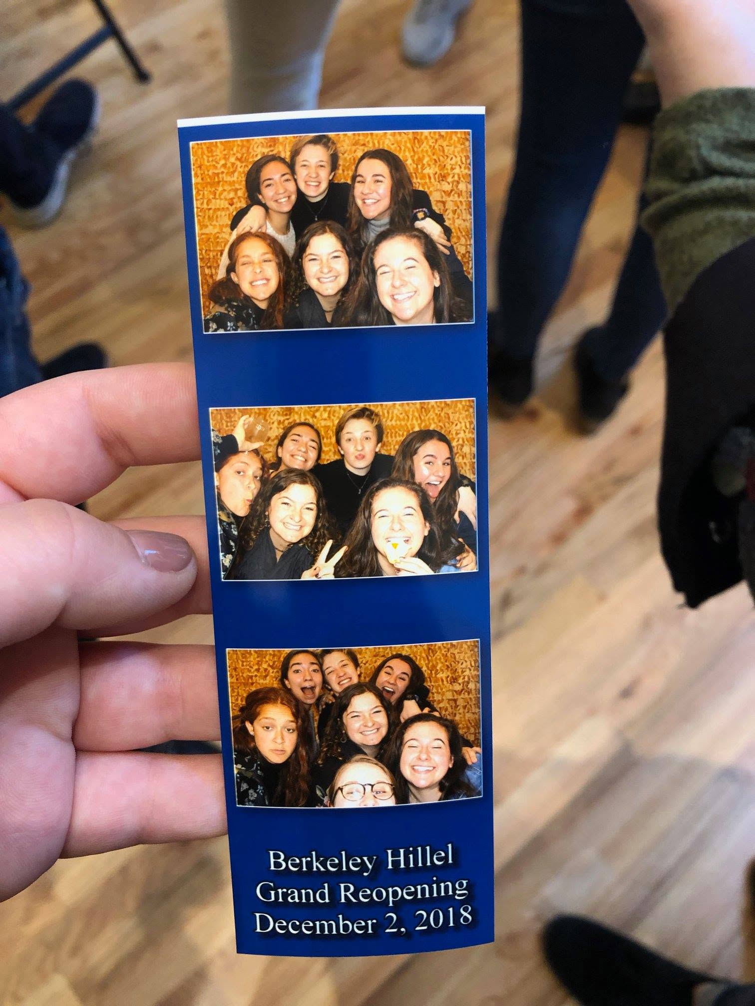 Rudy Abrams — Maddy Weinberg, Gaby Ostrove, Rudy Abrams (nee Brandt) Sarina Sohet, Alex Wildman, Sophia Gaynes