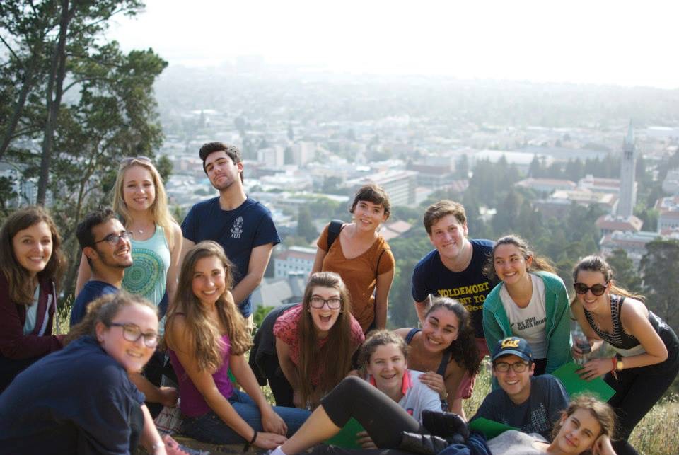 Sarah Goldwasser — (Left to right; Rachel Marcus, Sam Hyat, Quincy Segal, Lily Goldwasser, Ben Sher, Izzy Ullman, Sarah Goldwasser, Shauna Satnick, Joseph Schenker, Rachel Kiekhofer, Adam Yankelevits, Sarah Goldzweig