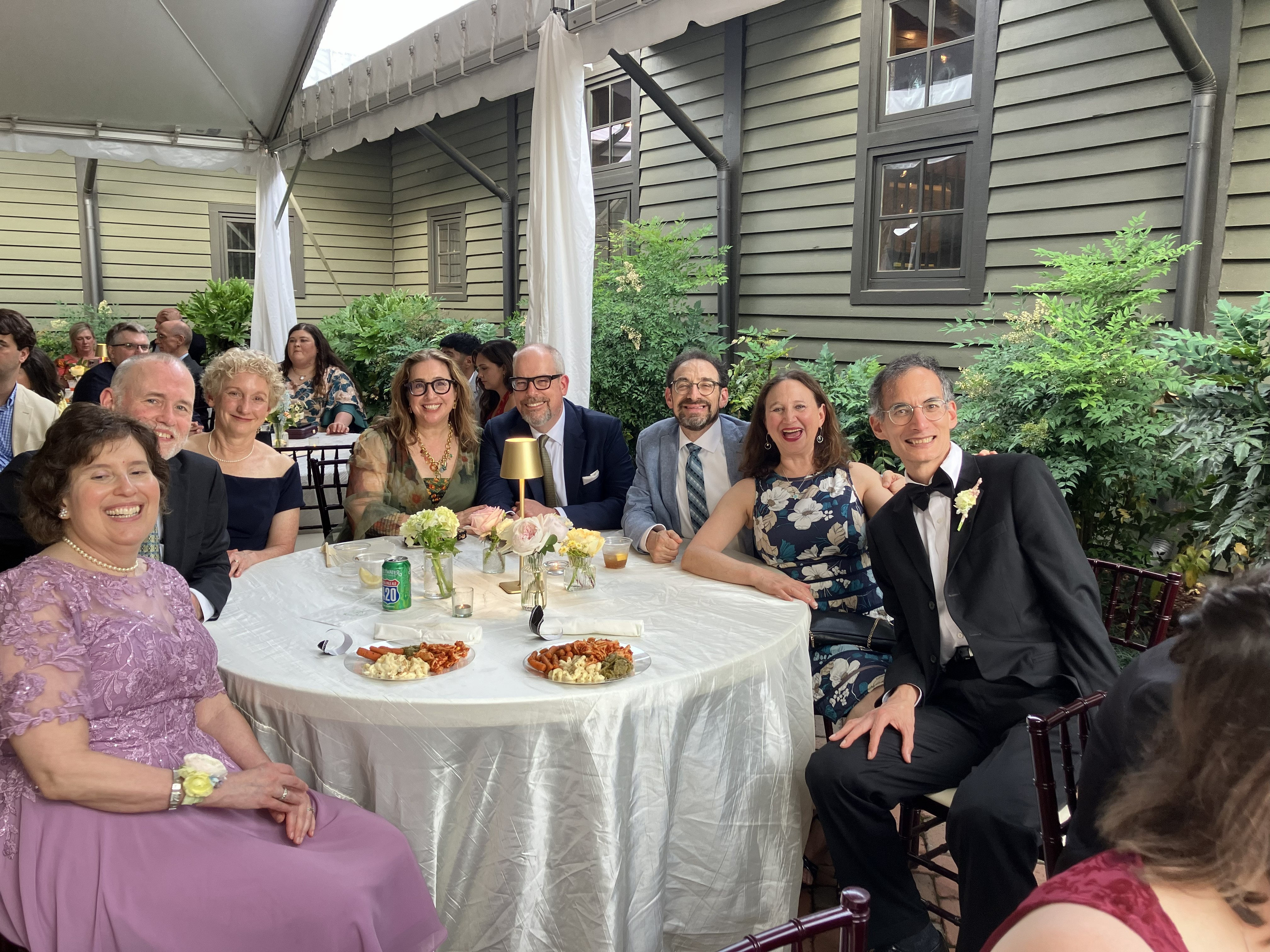 Susan Sharfstein — Susan Sharfstein, Tom Parks, Beth Parks, Jessica Nemeth, David Nemeth, Craig Gittleman, Stacy Gittleman, Joseph Shiang (missing Seth Goldstein and Shoshana Bulow)