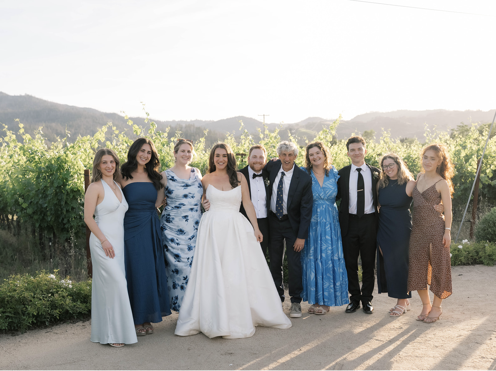 Rudy Abrams (née Brandt) — Brooke Elconin, Sam Rubinstein, Shira Klasky-Gamer, Rudy Abrams (née Brandt), Sam Abrams, Rabbi Adam Naftalin-Kelman, Sophia Gaynes, Micah Lesch, Mollie Haber (née Tessler), Sarina Shohet