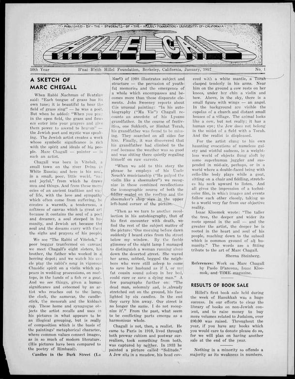 1957-01-01 — B’nai B’rith Hillel Call no. 1